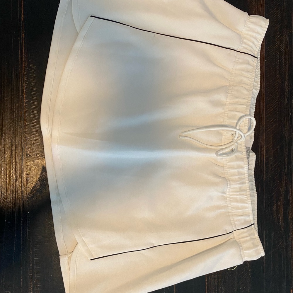 Women's White Casual Shorts